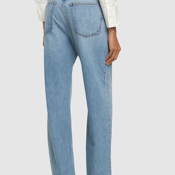 RE/DONE LOOSE LONG JEANS IN WASTED INDIGO - Picture 6 of 9